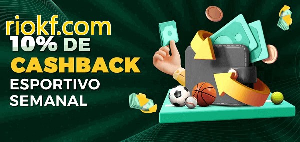 10% de bônus de cashback na riokf.com