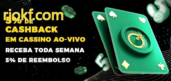 Promoções do cassino ao Vivo riokf.com